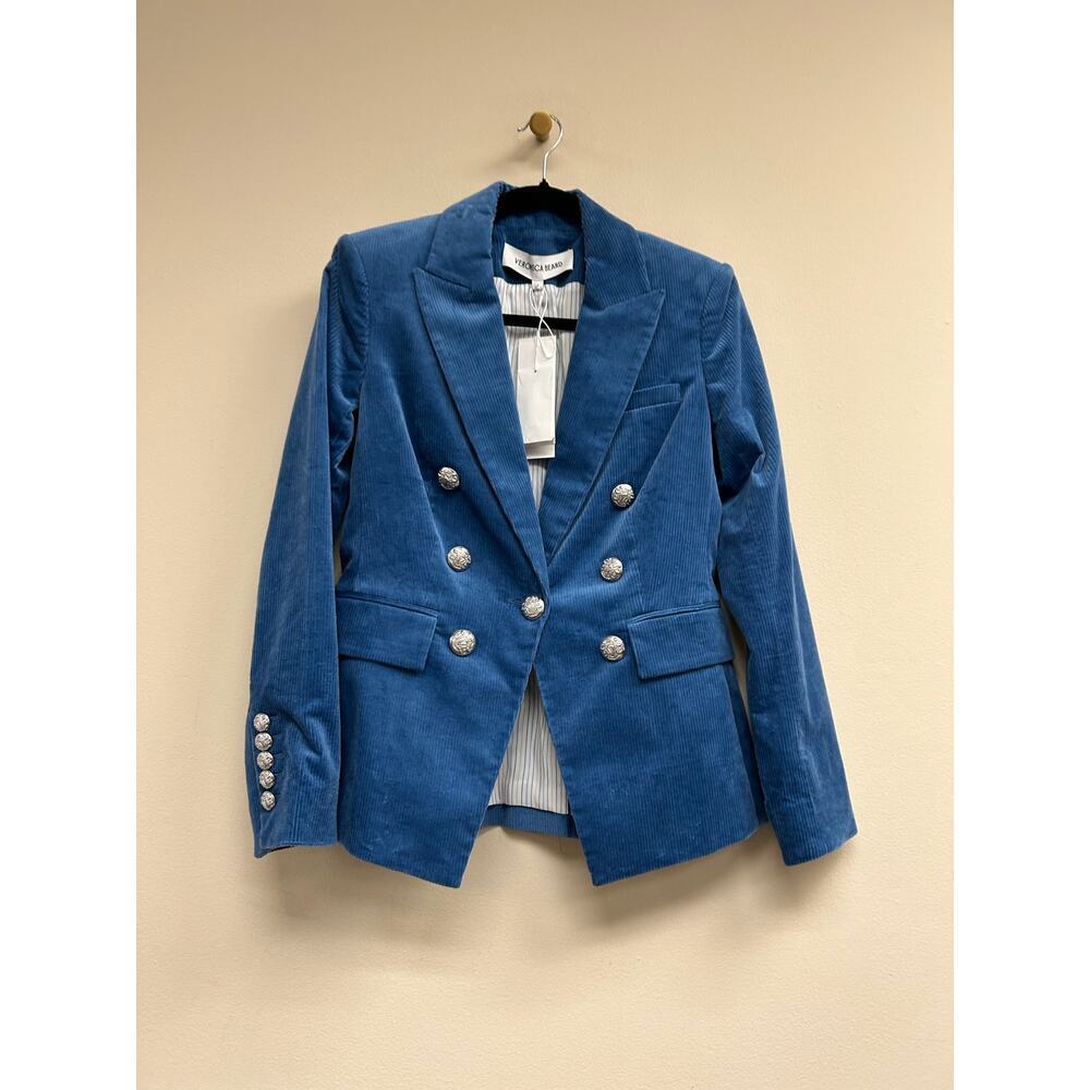 VERONICA BEARD Lawrence Stretch Corduroy Dickey Jacket Size 2 NWT - Picture 3 of 4